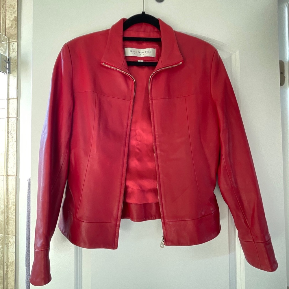 Vintage Marc New York Leather Jacket